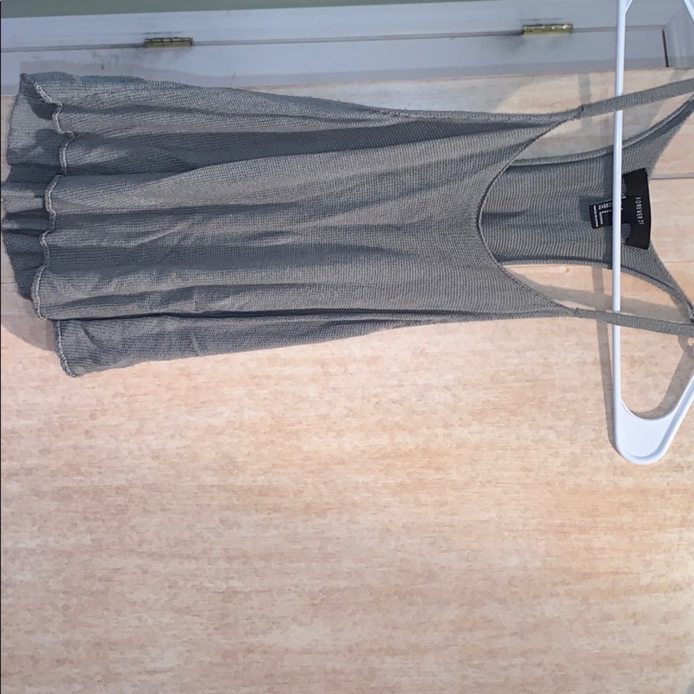 Forever 21 threaded olive green tank top!
